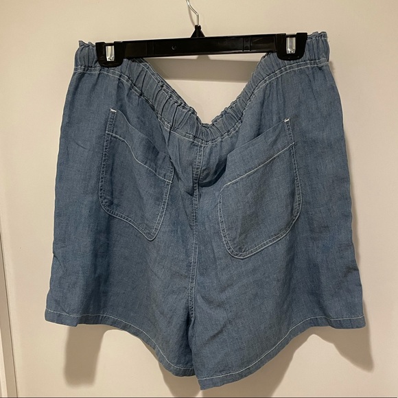 Gap Tencel Elastic Waist Jean Shorts NWT - Picture 4 of 4